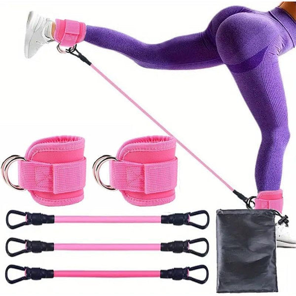 5-Pack Ankle Resistance Band Set