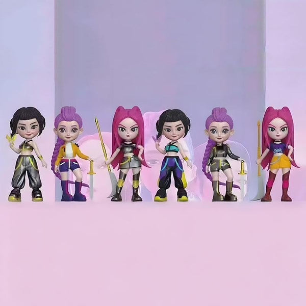 Mini Anime Warrior Figures